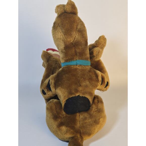 11" Scooby Doo Plush Holding Hot Dog 1998 Cartoon Network - Picture 5 of 8